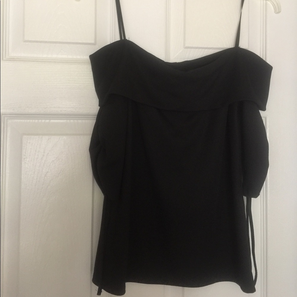 Black off the shoulder Blouse